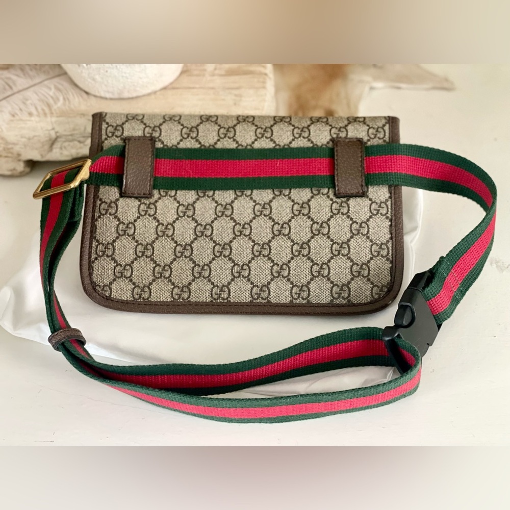 NOT GUCCI | GG Supreme Monogram Neo Vintage Belt Hip Bag - Picture 7 of 11